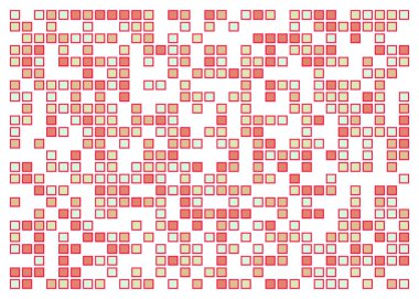 Ofset Quad üretken sanat arkaplan çizimi