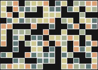 Ofset Quad üretken sanat arkaplan çizimi