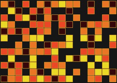 Ofset Quad üretken sanat arkaplan çizimi