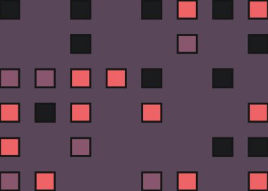 Ofset Quad üretken sanat arkaplan çizimi