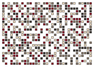 Ofset Quad üretken sanat arkaplan çizimi