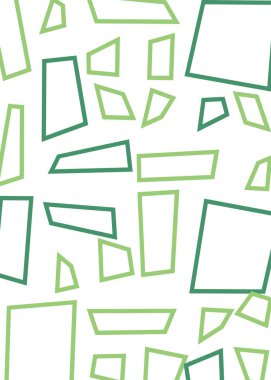 Ofset Quad üretken sanat arkaplan çizimi