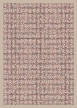 Ofset Quad üretken sanat arkaplan çizimi