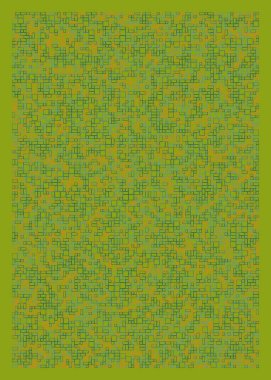 Ofset Quad üretken sanat arkaplan çizimi