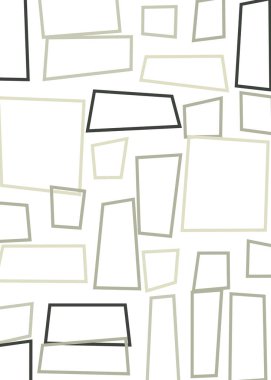 Ofset Quad üretken sanat arkaplan çizimi