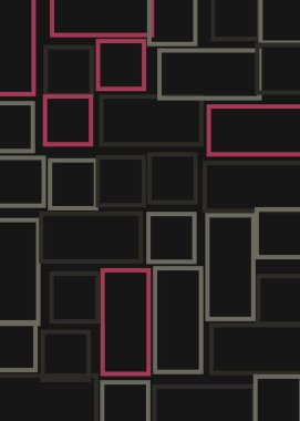 Ofset Quad üretken sanat arkaplan çizimi