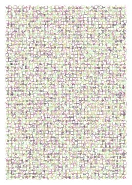 Ofset Quad üretken sanat arkaplan çizimi