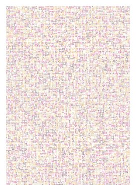 Ofset Quad üretken sanat arkaplan çizimi