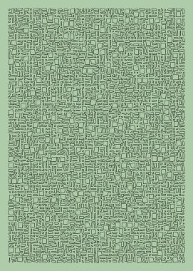 Ofset Quad üretken sanat arkaplan çizimi