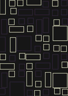 Ofset Quad üretken sanat arkaplan çizimi