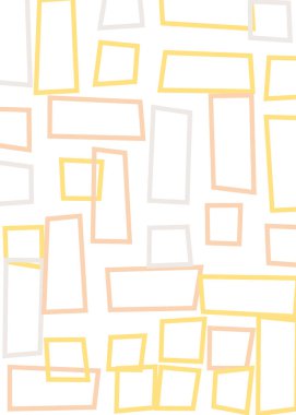 Ofset Quad üretken sanat arkaplan çizimi