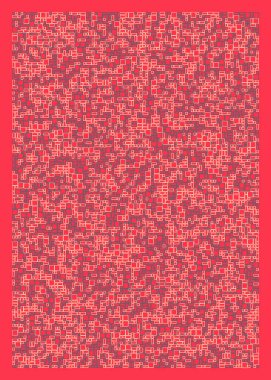 Ofset Quad üretken sanat arkaplan çizimi