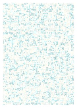 Ofset Quad üretken sanat arkaplan çizimi