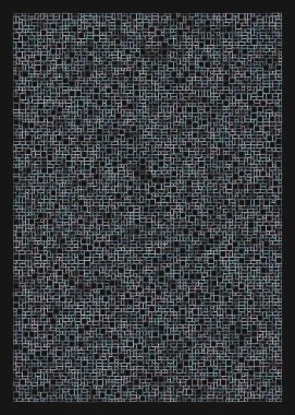 Ofset Quad üretken sanat arkaplan çizimi