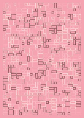 Ofset Quad üretken sanat arkaplan çizimi