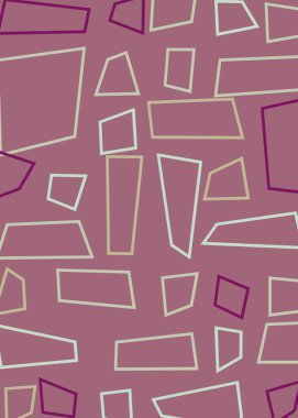 Ofset Quad üretken sanat arkaplan çizimi