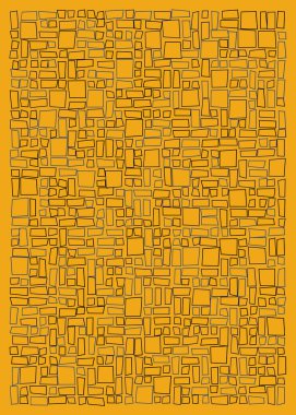 Ofset Quad üretken sanat arkaplan çizimi