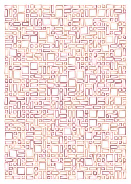 Ofset Quad üretken sanat arkaplan çizimi