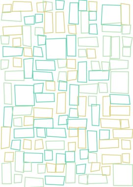 Ofset Quad üretken sanat arkaplan çizimi