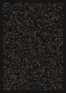 Ofset Quad üretken sanat arkaplan çizimi