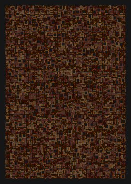 Ofset Quad üretken sanat arkaplan çizimi