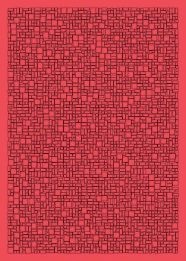 Ofset Quad üretken sanat arkaplan çizimi