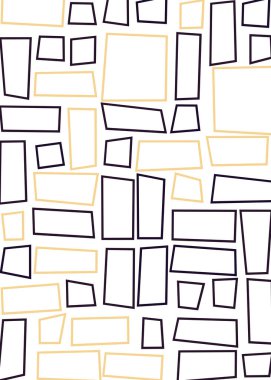 Ofset Quad üretken sanat arkaplan çizimi