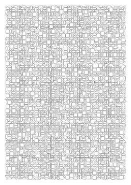 Ofset Quad üretken sanat arkaplan çizimi