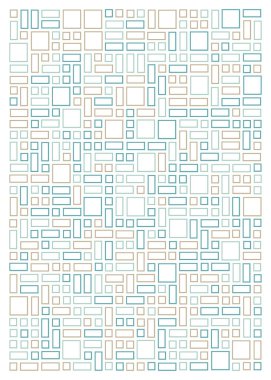 Ofset Quad üretken sanat arkaplan çizimi