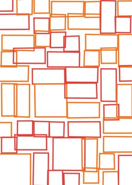 Ofset Quad üretken sanat arkaplan çizimi