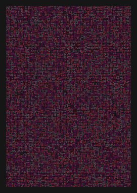 Ofset Quad üretken sanat arkaplan çizimi