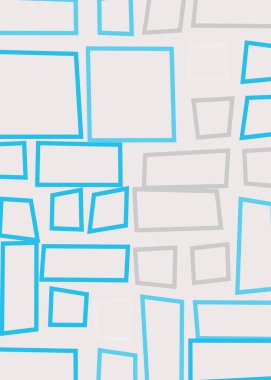 Ofset Quad üretken sanat arkaplan çizimi