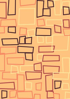 Ofset Quad üretken sanat arkaplan çizimi