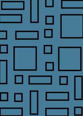 Ofset Quad üretken sanat arkaplan çizimi