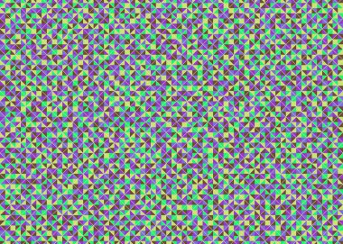 Color Rhombus tile tessellation pattern illustration