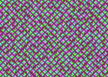 Color Rhombus tile tessellation pattern illustration