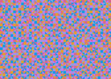 Color Rhombus tile tessellation pattern illustration