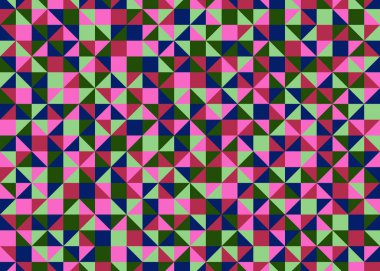 Color Rhombus tile tessellation pattern illustration