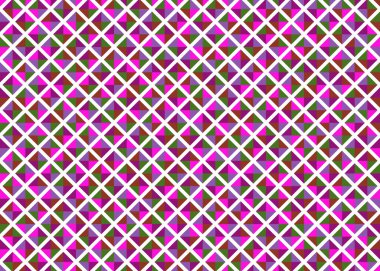 Color Rhombus tile tessellation pattern illustration