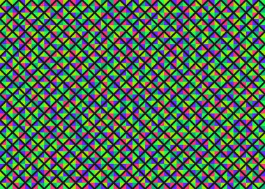 Color Rhombus tile tessellation pattern illustration