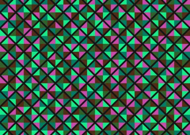 Color Rhombus tile tessellation pattern illustration