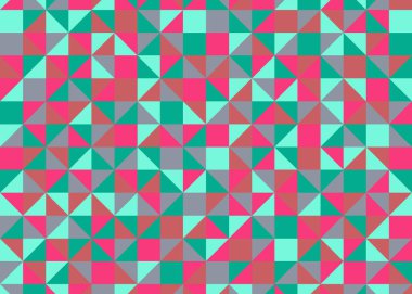 Color Rhombus tile tessellation pattern illustration