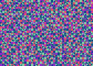 Color Rhombus tile tessellation pattern illustration