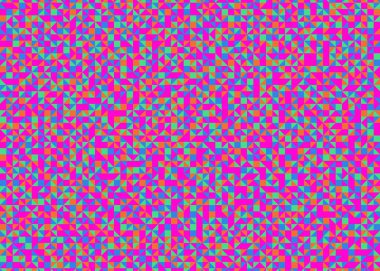 Color Rhombus tile tessellation pattern illustration