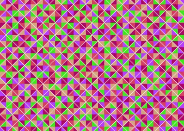 Color Rhombus tile tessellation pattern illustration