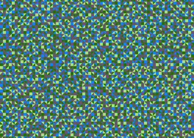 Color Rhombus tile tessellation pattern illustration