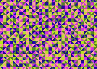 Color Rhombus tile tessellation pattern illustration