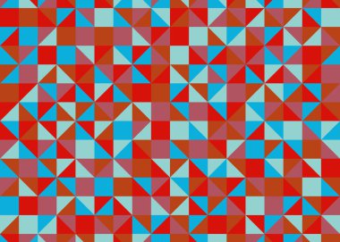 Color Rhombus tile tessellation pattern illustration