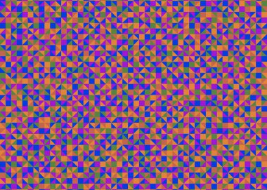 Color Rhombus tile tessellation pattern illustration