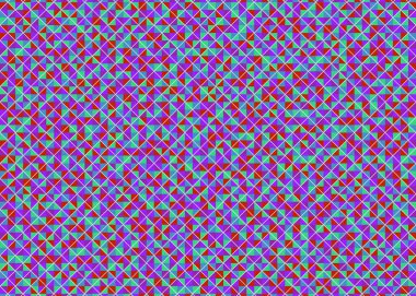 Color Rhombus tile tessellation pattern illustration